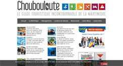 Desktop Screenshot of choubouloute.fr